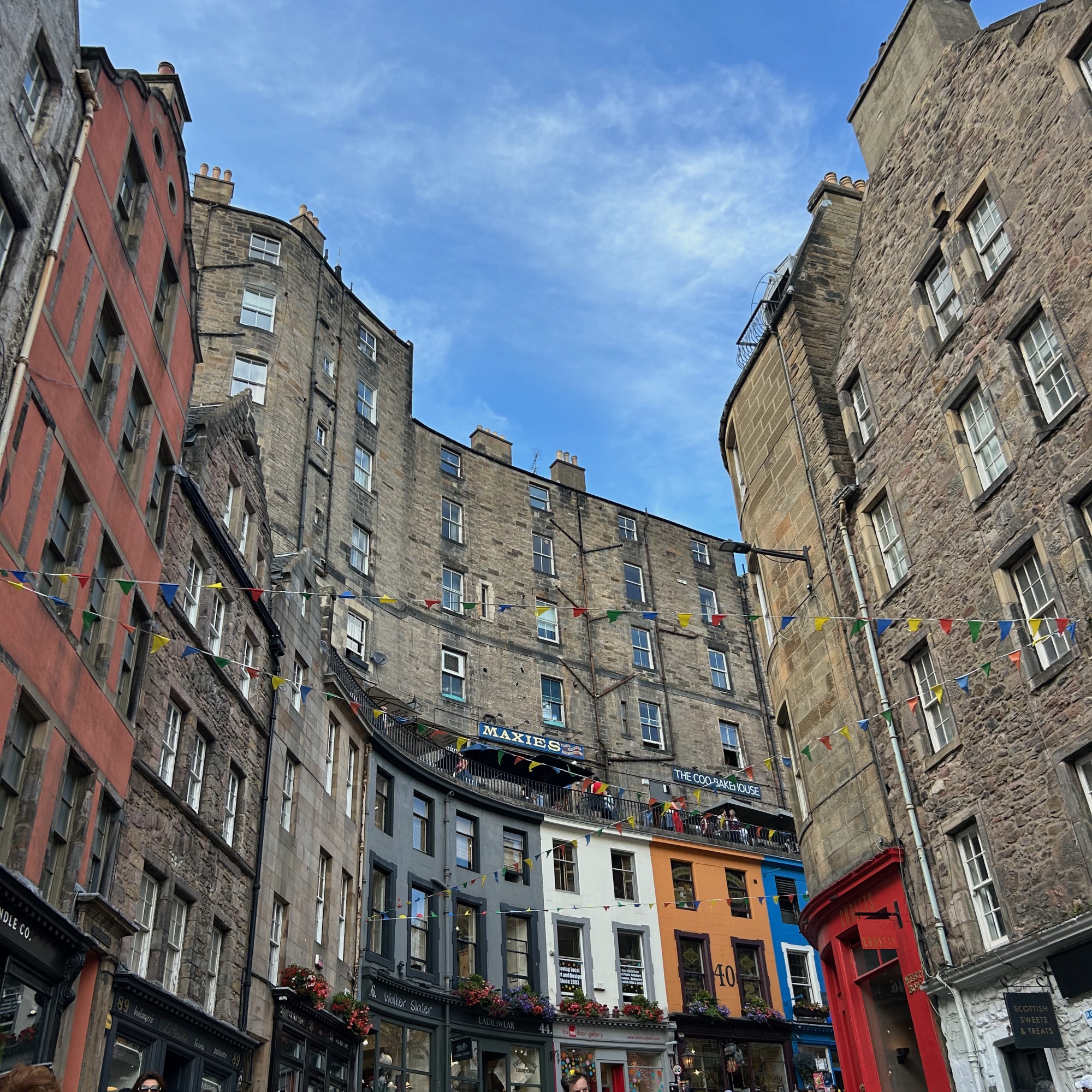 Street in Edinburgh's Old Town