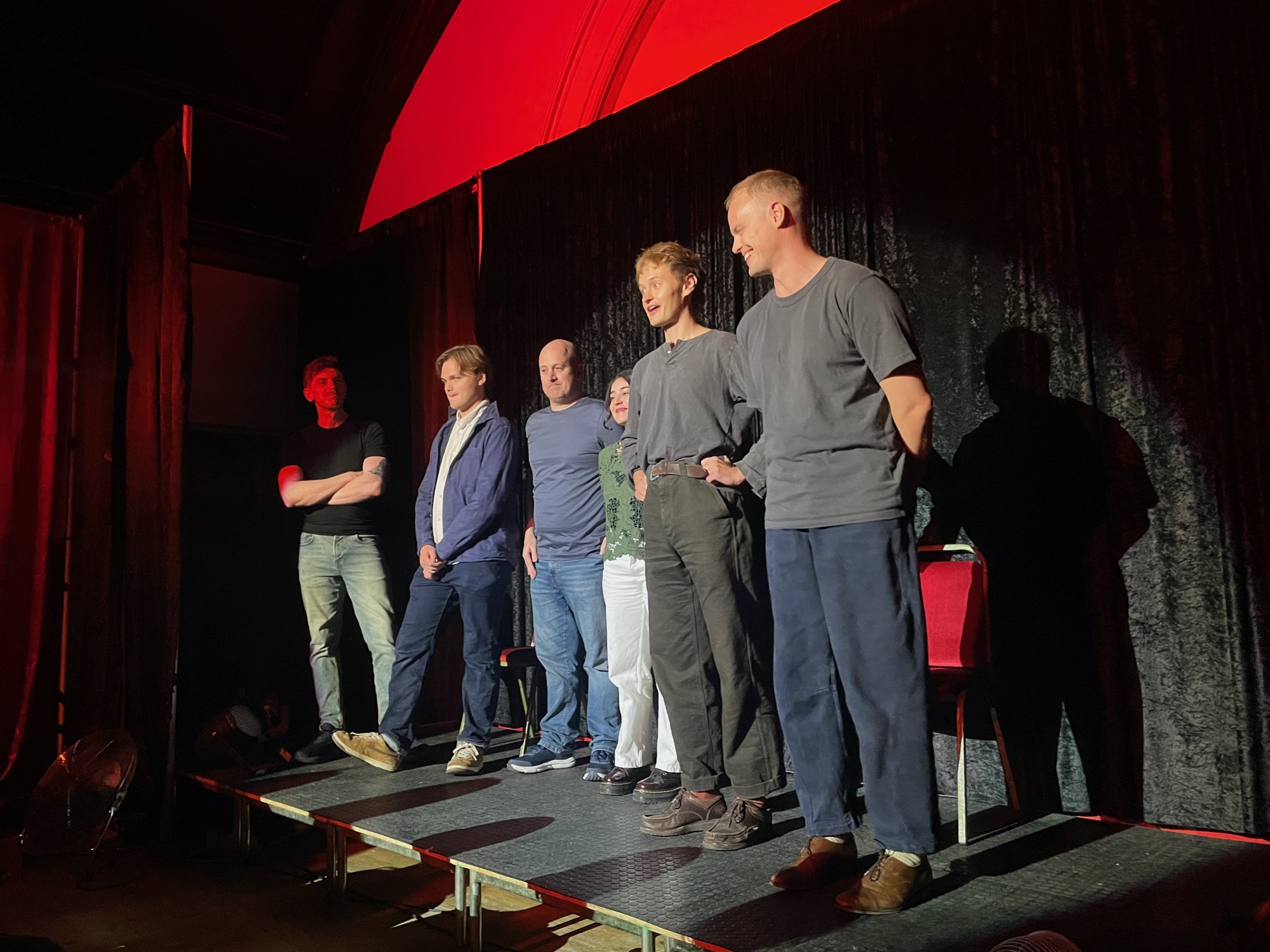 Performers during intro